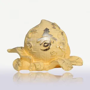 供应绒沙金单寿桃福居珠宝精品铸造