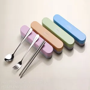 【新品】陶陶居不锈钢便携餐具套装批发厂家符合国家食品安全标准