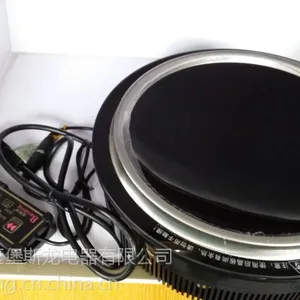堡斯龙电磁炉BaosiLong堡斯龙BSL-328凹形炒炉直径328mm,黑色。