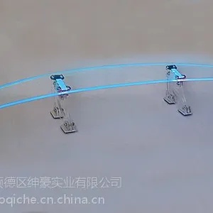 绅豪DEE厂家直销 水晶透明尾翼 定风翼 LED七彩灯单层AD-SP811
