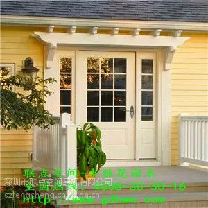 丰胜花园防腐木墙板