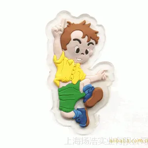 透明滴塑3DPVC透明软胶商标