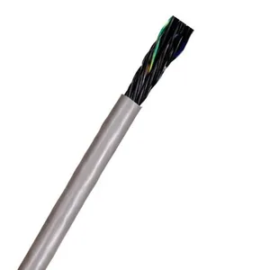 耐油 耐曲 耐磨 高柔 拖链系统用软电缆 TRVV2*0.2