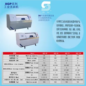 洗衣房洗涤设备全套 帅洁XGP100工业水洗机 全钢 工业洗衣机厂家
