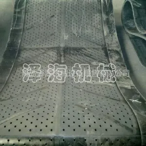 供应青岛履带式抛丸机橡胶履带.橡胶履带