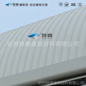 供应专业铝镁锰直立锁边屋面系统设计制作安装 弯弧板施工