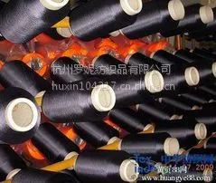 现货供应300D/96F特黑涤纶低弹丝