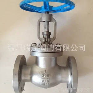 不锈钢美标法兰截止阀