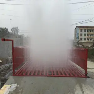 供应成都工地自动洗车设备 载重130吨自动冲洗台