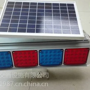 东莞四面太阳能爆闪灯 道路频闪灯供应