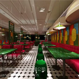 郑州惠济区万达广场商铺装修餐饮店装修案例