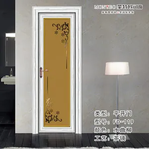 佛山铝合金平开门品牌 隔音洗手间门代理*** 下单定制 蒙特欧门窗