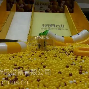 百万海洋球池厂家直销淘气堡大滑梯软包滑滑梯魔鬼滑梯波波旭邦游乐