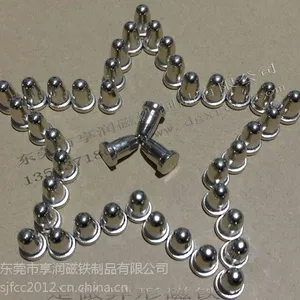 ***钕铁硼磁石 磨异形磁铁 出头磁铁 凸形充电磁铁