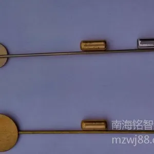供应韩式男士款胸针 直插式胸针保护头