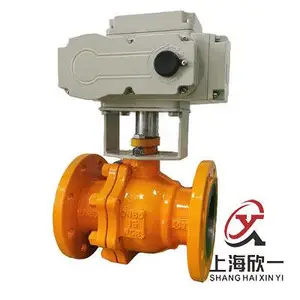 供应Q941F-16P电动球阀 优质电动法兰球阀 不锈钢法兰球阀