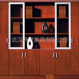 供应武汉实木家具六门文件柜