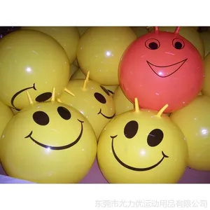 供应厂家直销 羊角球 玩具羊角球批发  PVC充气羊角球 儿童跳跳球