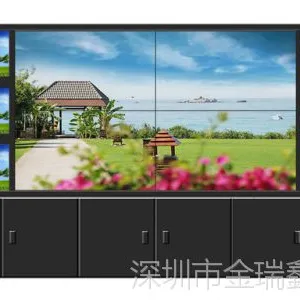 Ruoston诺视通55寸LED超窄边低亮液晶拼接电视墙显示系统厂家.