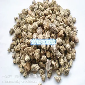 川新供应优质麦饭石颗粒3-5mm 球磨麦饭石卵石 水质净化专用滤料