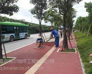 供应青岛济南透水地坪透水混凝土13884961311
