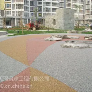 陕西无砂透水混凝土材料厂家价格茂璟地坪