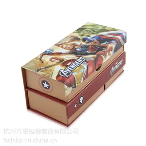 方思文具盒双层,文具纸盒定做,包装盒定制