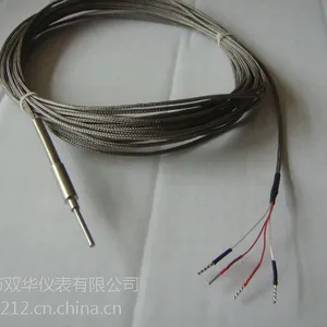 WZPK-231铠装热电阻 Pt100 -200- 500℃ 双华供应