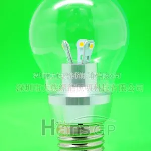 供应3WLED球泡灯、大功率LED球泡灯、贴片LED球泡灯超大规模生产
