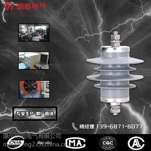 温州明能供应出口型避雷器HY5W-3