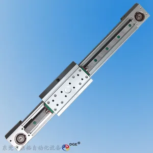 鼎格直销同步带单轴滑台 玻璃磨边移栽皮带滑台 快速多点定位滑台