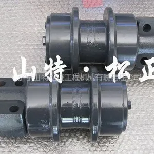 供应小松挖掘机PC200-7装机底盘件,引导轮,支重轮,托轮,履带板,链轨,***小松挖掘机配件