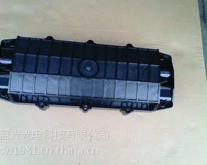 2进2出光纤接线盒防水（D型）光纤接续盒 卧式光纤熔接包光缆接
