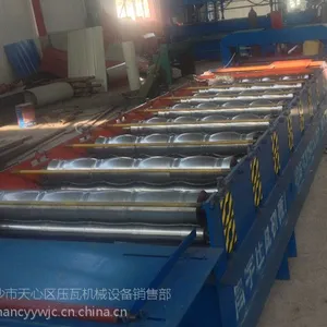 湖南专用仿古琉璃瓦压瓦机828/900 双层压瓦机昌宇压瓦机长沙天心区专卖