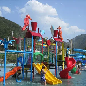 【大升】室内外大型水上游乐成人/小孩水寨水上乐园设备厂家直销