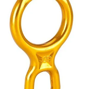 8字环 单绳或双绳下降、单绳或双绳攀登保护