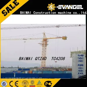 供应6吨建筑塔机生产 QTZ5013/63系列50米臂长塔式起重机 山东百脉品牌塔机 订做异形机