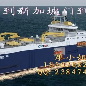 供应低价提供广州到新加坡快递,海运门到门货运服务