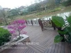 广西新品防腐木平台供应出售——休闲木平台