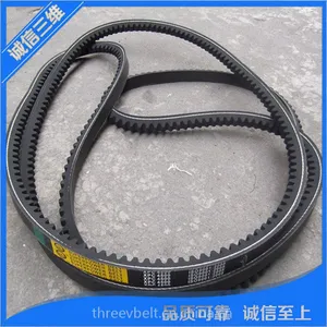 批发三维牌高速防油带xpc工业皮带橡胶带齿传送带齿形传动带定制