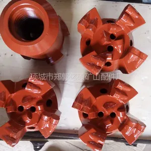 罗克四翼金刚石钻头 罗克弧角三翼钻头