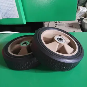 邢台优质磨光机脚轮,100型抹光机行走轮批发,抹光机行走轮厂家