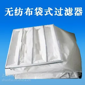 供应中效过滤器中效袋式过滤器铝框无纺布中效过滤袋式过滤器可订做