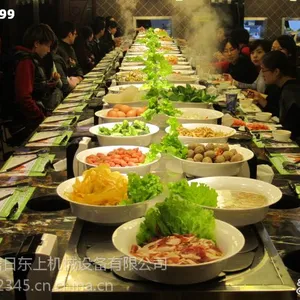 启东自助旋转火锅设备 启东回转火锅设备厂家直销