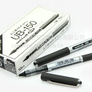 三菱签字笔UB-150水笔 可透视窗走珠笔 三菱中性笔UM-150 0.5MM