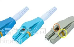 科海供应LC UNIBOOT光纤连接器散件 单管双芯光纤连接器