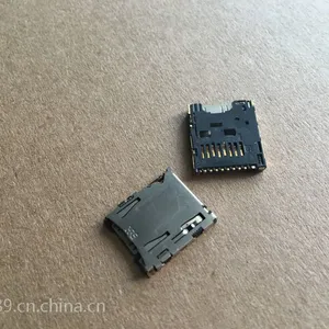 TF卡座 自弹式 外焊 、插件