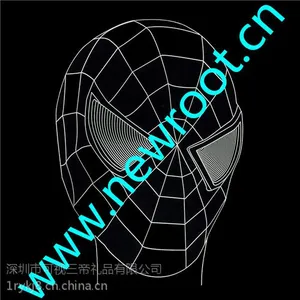 书房里的装饰照明3D视觉台灯温馨而可爱