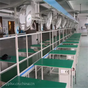 自动化皮带流水线设备|生产双边工位皮带输送线|电商物流输送线