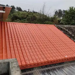 湖北宜昌树脂瓦、钢结构树脂瓦工程、农村屋面改造树脂瓦